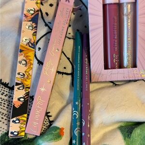 Colourpop Sailor Moon Ultra Lip and Creme Gel Liner Bundle of 4 NIB